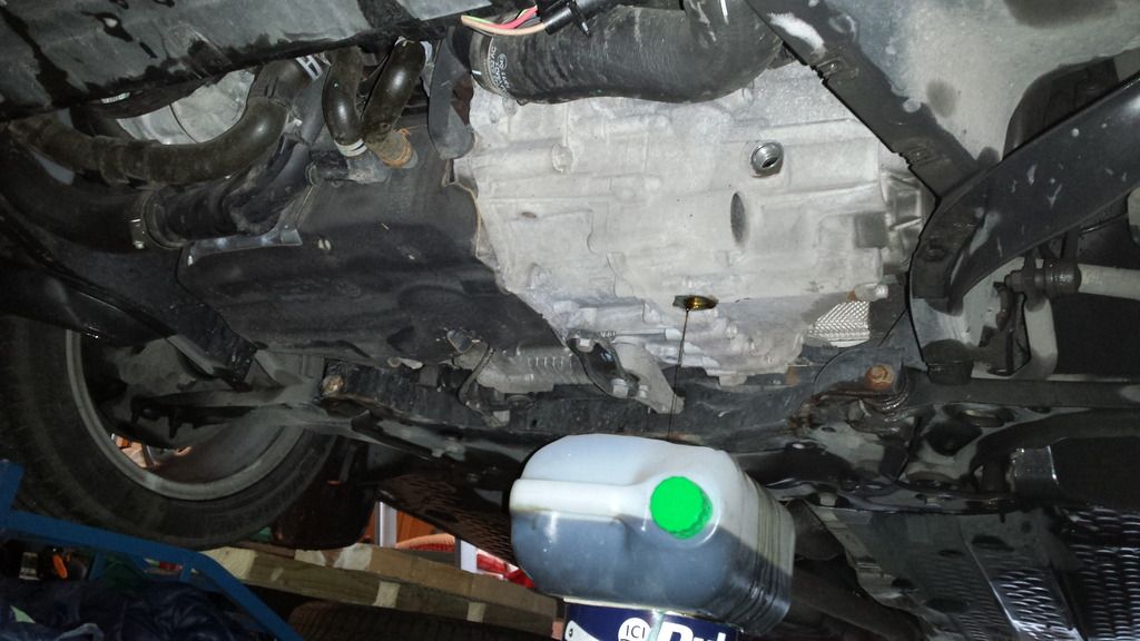 Changing the gearbox oil Skoda Yeti Guides BRISKODA